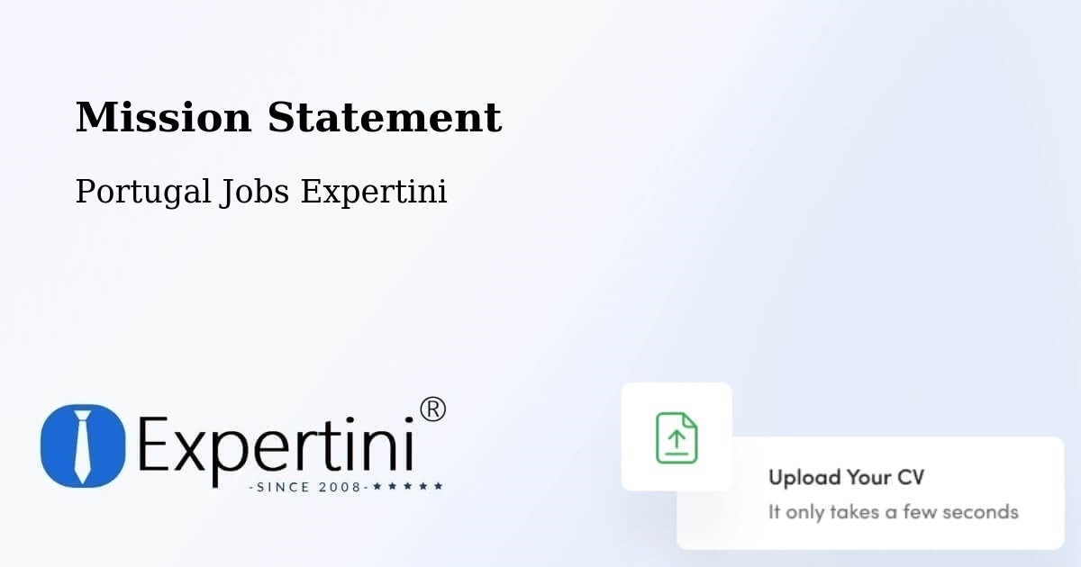 Corporate Mission – São Jorge - Portugal Jobs Expertini